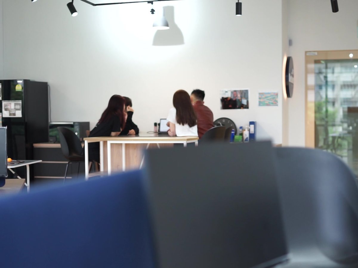The open-plan Best SEO Singapore office at Woodlands Square